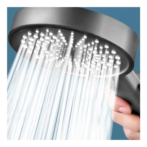 Chuveirinho De Mão Flexível 1,80m Bomvink 4 Modos De Agua Prateado
