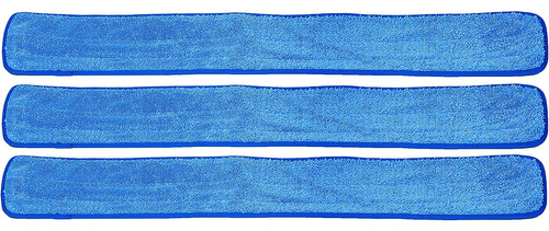 Real Clean 48 Inch Microfiber Wet Mop Refill Pads For Flat M