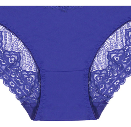Bragas De Mujer A288 Tallas Grandes De Encaje De Cintura Alt