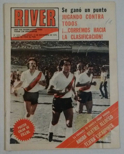 Revista River 1815 - Boca 1 River 1 1979 Fs