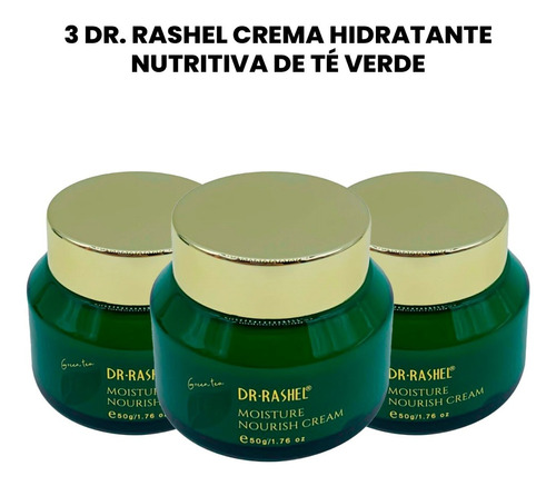 3  Dr. Rashel Crema Hidratante Nutritiva De Té Verde