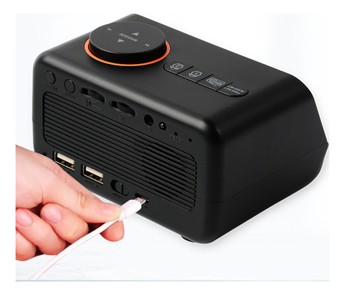 Radio Despertador Sincronización Música Led Recargable