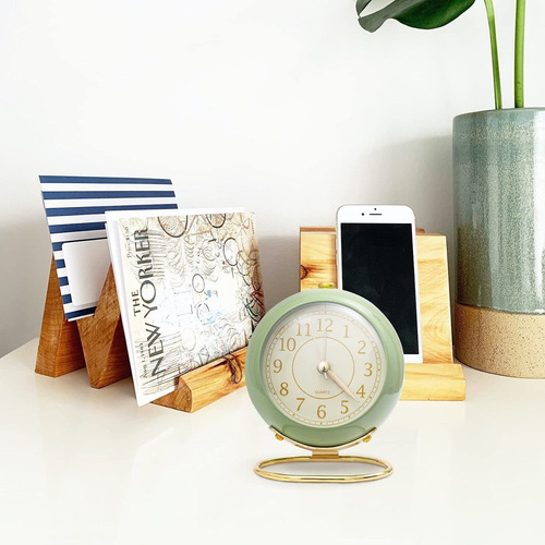 - Relógio De Mesa Pequeno Relógio Alarme Vintage Mesa Quarto