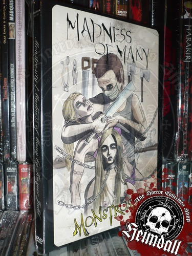 Madness Of Many + Monstrosity Digipack 2 Dvd Gore Snuff Nekr