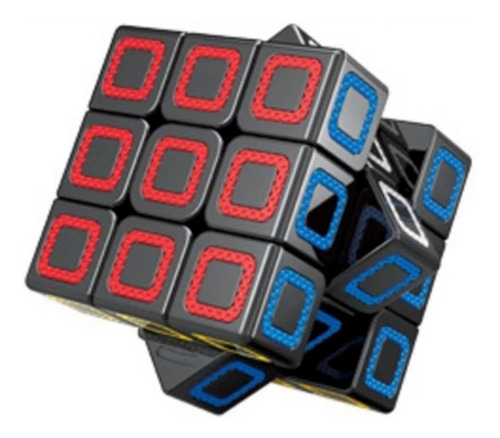 Marco Magic Cube Series Cube Special Professional de 3 x 3 x 3 x 3, color: negro