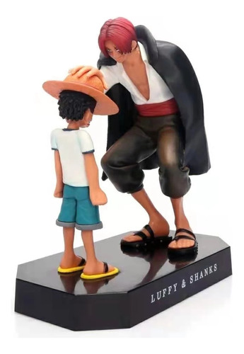 Figura De Acción - Sombrero De Paja, Mono, D. Luffy Y Shanks