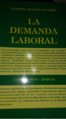 La Demanda Laboral.   Ibáñez Navarro