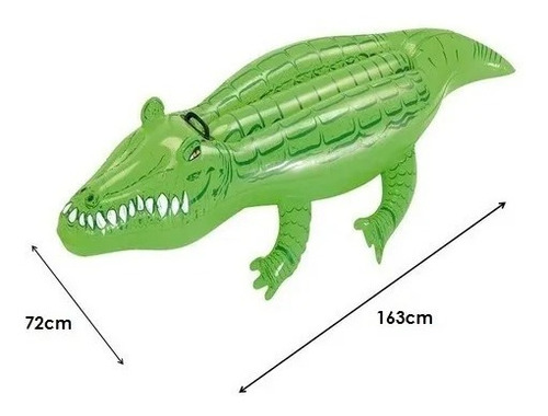 Imagem 2 de 4 de Boia Para Piscina Crocodilo - Mor