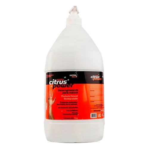 Crema Desengrasante Para Manos 4kg Citrus Power