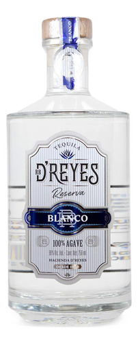 Paquete De 3 Tequila Rb D'reyes Blanco 750 Ml