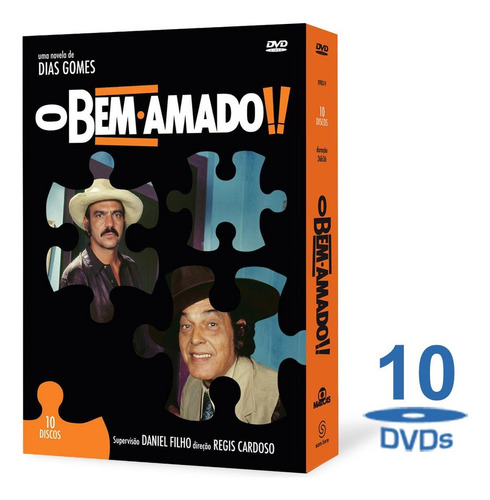 Novela O Bem Amado Em 10 Dvds Com Menus E Seleção De Cenas