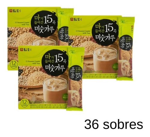 Té 15 Granos Bebida Tradicional Coreana 36 Sobres