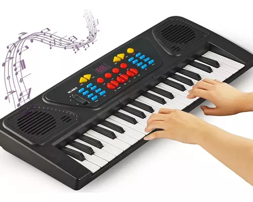 Piano Infantil Piano Eletrônico 37 Teclas Teclado Multifuncional