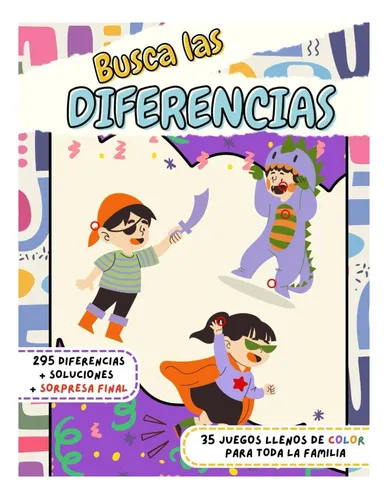Libro: Busca Las Diferencias. Pasatiempo Para Toda La 35 De