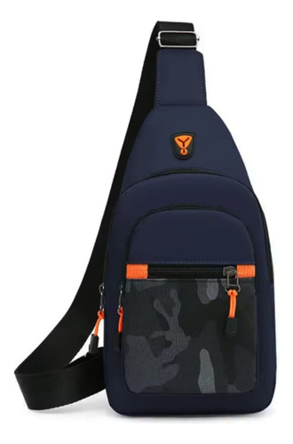 Pechera Mariconera Mochila Cruzada Moda Camuflaje A6606 Sig