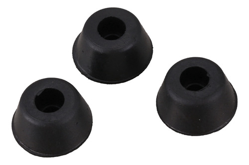 30 Almohadillas Cónicas Empotradas De 21 Mm X 10 Mm, Color N