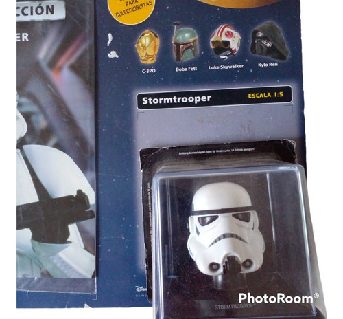 Revista  Cascos Star Wars Planeta  N 3 Stormtrooper Ktabllee