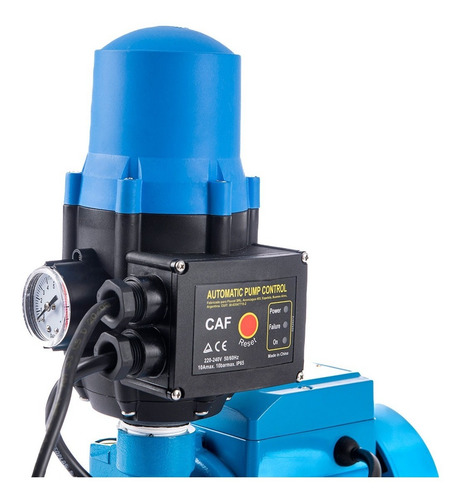 Imagen 6 de 10 de Kit Bomba De Agua Fluvial Presurizadora Nero 0.5hp + 2 Bocas