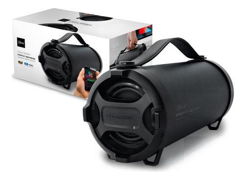 Parlante Microlab Maxbass Portátil Con Bluetooth Negra