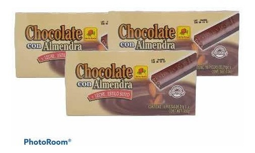 Chocolate Con Leche Y Almendra 1.008 Kg De La Rosa