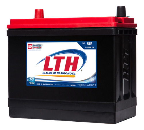 Batería Lth Para Acura Tsx Mod 2010