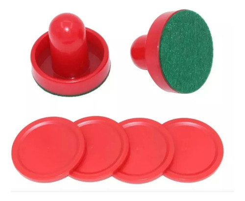 Juego Familiar De 3 Paletas Y Discos De Hockey De Aire, Tama