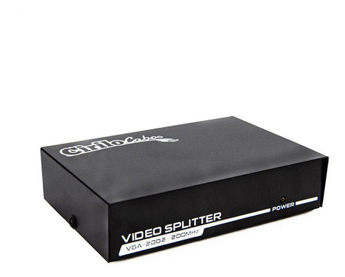 Vídeo Splitter 1x2 - Distribuidor De Sinal Vga - Kit Com 5