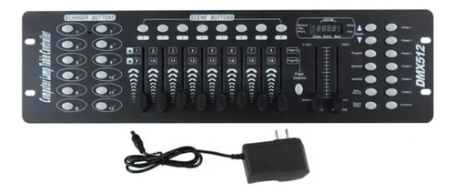 Mesa Controladora Dmx 512 Iluminação Dj Efeitos 192 Canais