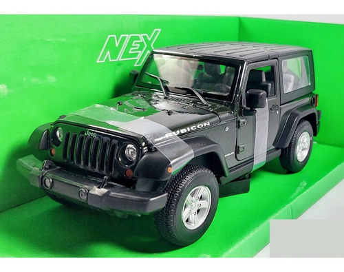 Carro A Escala 1/24 Jeep Wrangler Rubicon