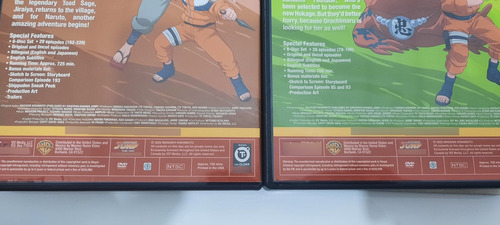 Naruto Coleção Completa Dvd Original Importado (Usado)
