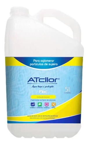 Clarificante Liquido Para Piscina Floc 5 Lts - Atcllor