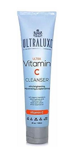 Gel - Ultraluxe Anti-aging Ultra Vitamin C Cleanser, 4 Fl Oz