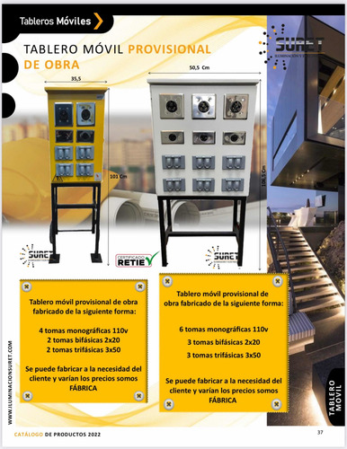 Imagen 4 de 5 de Postes Metálicos Y Tableros Móviles Fabricantes