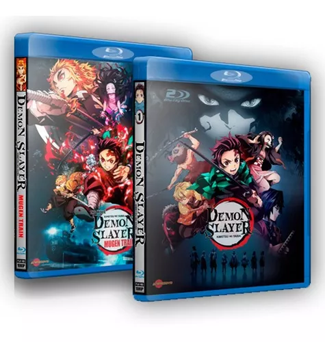 Demon Slayer Kimetsu No Yaiba - 2 Temporadas + Filme Blu-ray