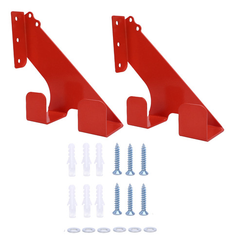 Conjunto De 2 Suportes De Motosserra Para Montagem Na Parede