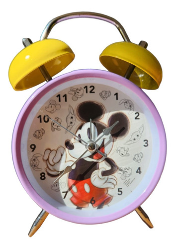 Reloj Alarma, Disney 100 Años, Mickey Mouse