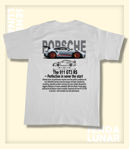 Playera De Algodon Porsche Vehiculos Deportivos