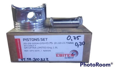 Piston Optra Limited 0.30-0.75 