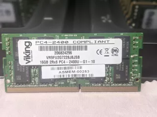 Memoria Ram Ddr4 16gb Pc4-2400mhz Para Laptops Y iMac. Nuevo