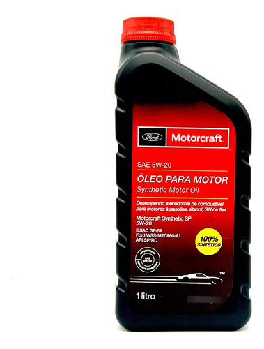 Aceite Motor 5w20 Ford Explorer Pack 6 Un / 6 Lts 
