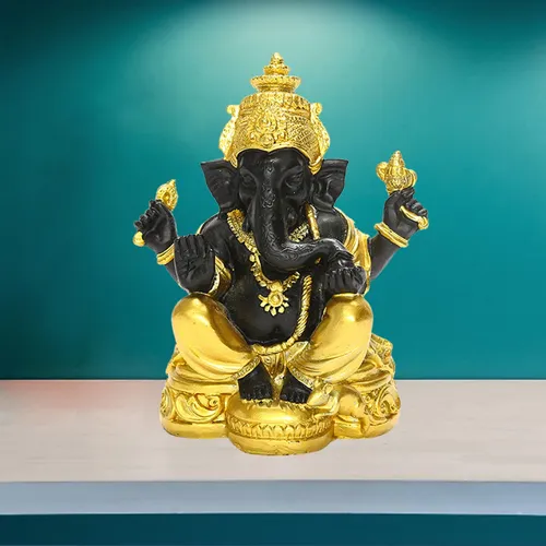 Estatuilla Rara De Ganesha Elefante Dios Buda Decorativa