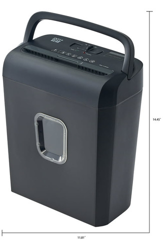 Trituradora De Papel Microcortada De 6 Hojas De Mesa Pen+gea