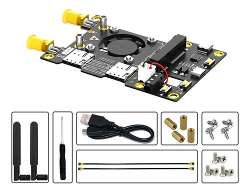 Gorra Para 3g/4g/lte Con Ventilador Para Asus Tinker Board/a