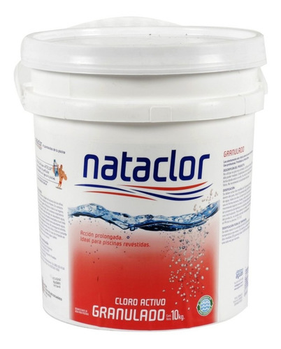 Imagen 1 de 3 de Cloro Granulado Disolución Lenta 10kg Nataclor