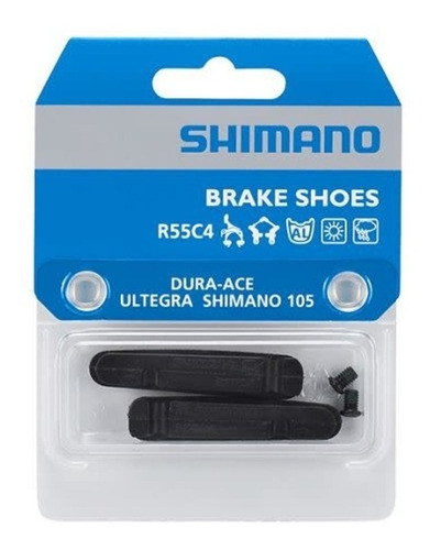 Shimano Repuesto Zapatas R55c4 Para Pista De Aluminio