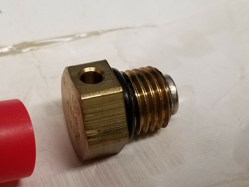 New Teledyne Hyson Rupture Disc, 1/4 O-ring Boss, Rd-215 Ccd