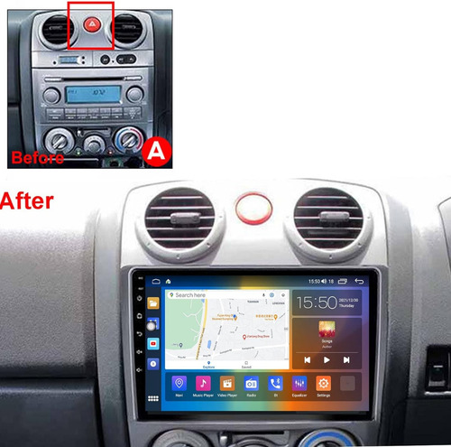 Pantalla Android 9 Luv Dmax 10-13 Gps, Cámara, Youtube