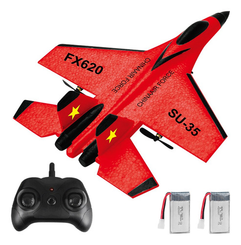 2.4g Su35 Aviones De Control Remoto Avion Rc Juguetes Rojo