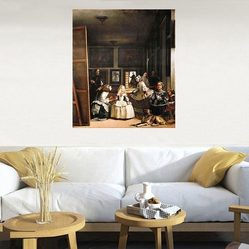 Cuadro Arte Clasico 80 X 70 Las Meninas, Velázquez   