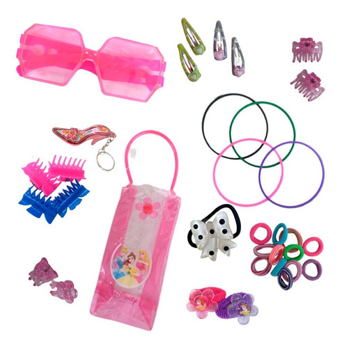 Imagem 2 de 3 de Kit Acessórios Para Menina Com 100 Peças